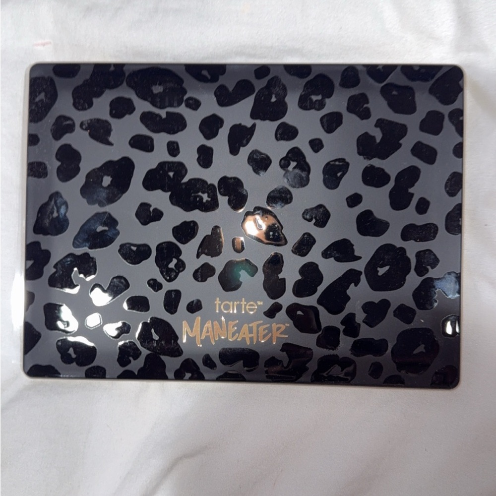 Tarte Maneater Palette with Black and Gold Design